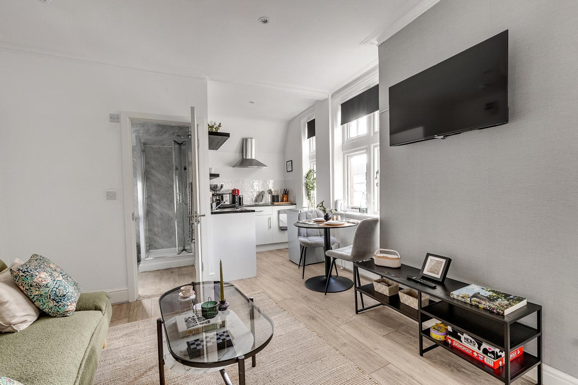 Lovely Kensington Apartments Londen Kamer foto