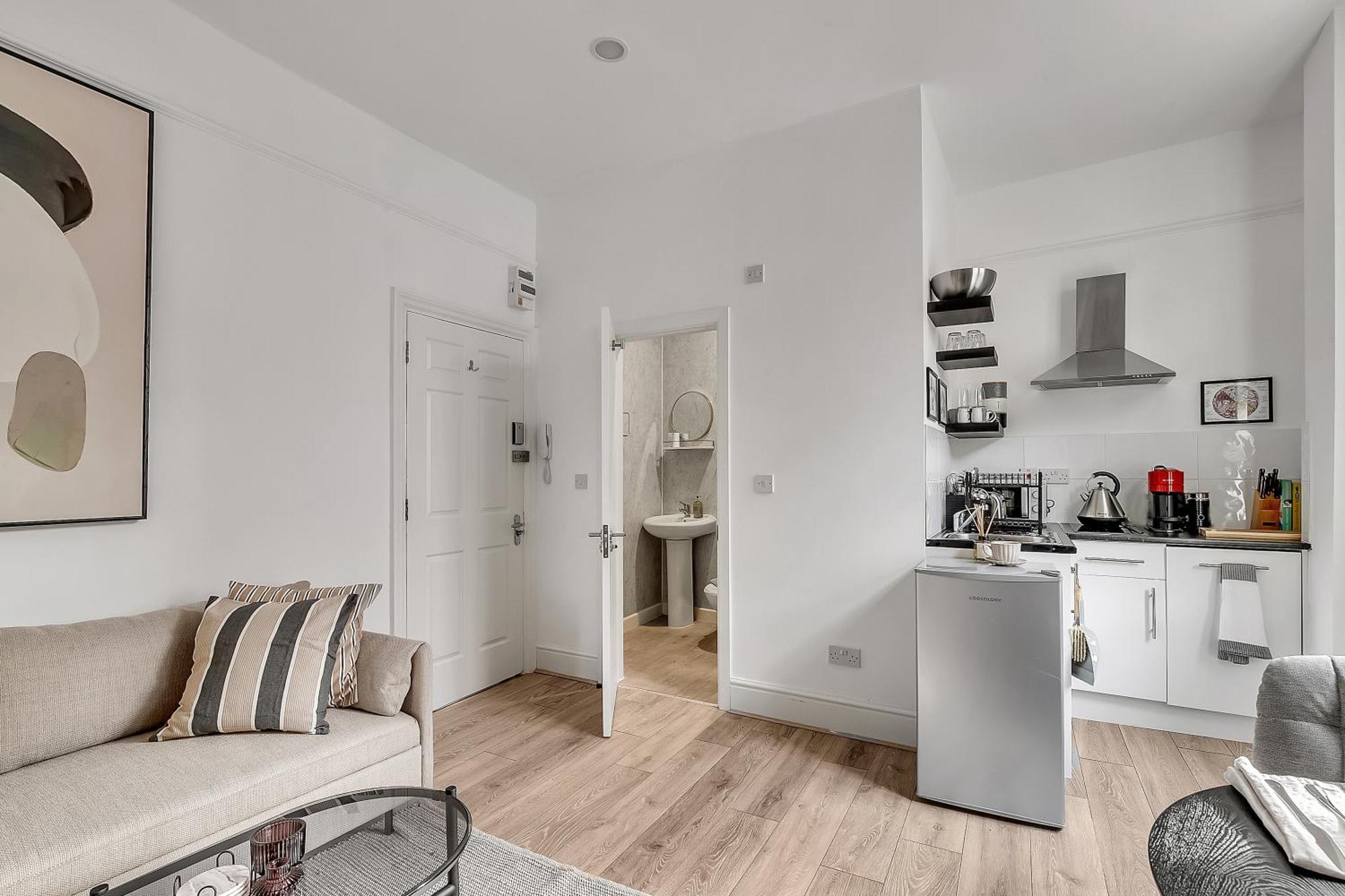 Lovely Kensington Apartments Londen Kamer foto