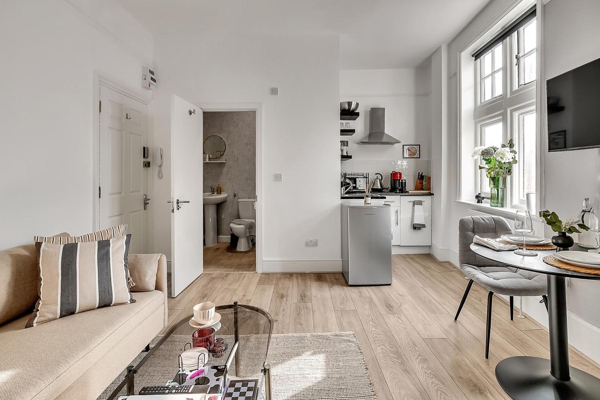 Lovely Kensington Apartments Londen Kamer foto